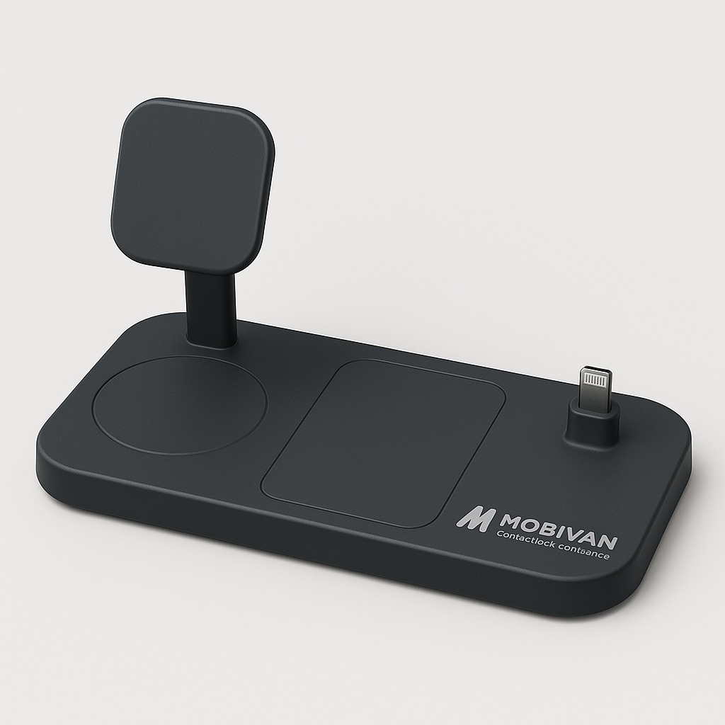 MOBIVAN PowerHub 3-in-1 Charging Station