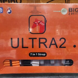 Ultra 2 Smartwatch – Big Display with 7-in-1 Strap Combo